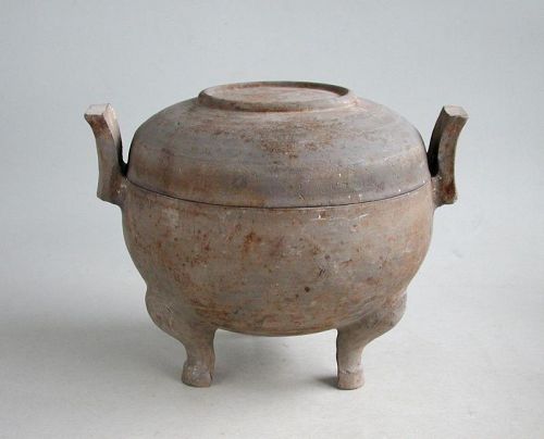 Chinese Western Han Dynasty Pottery Ding Tripod + Oxford TL Test