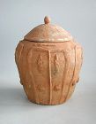 Rare Chinese Song / Yuan Dynasty Buddhist Pottery Zodiac Jar