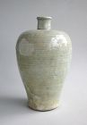 Large Chinese Song / Yuan Dynasty Qingbai Porcelain Meiping