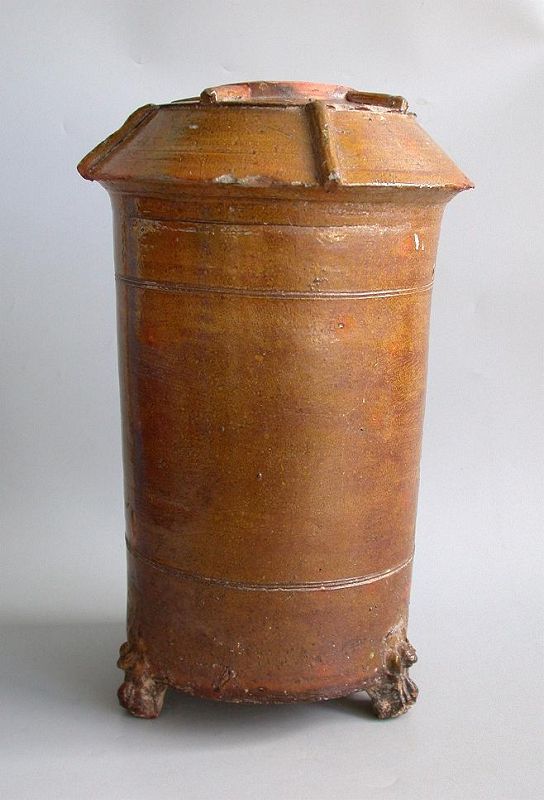 Fine Large Chinese Han Dynasty Glazed Granary