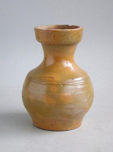 Chinese Eastern Han Dynasty Glazed Pottery Jar (AD 25 - 220)