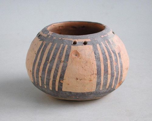 Rare Chinese Neolithic Painted Pottery Jar - Machang 2300-2000BC