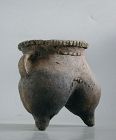 SALE Rare Chinese Neolithic Pottery Tripod