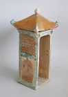 Chinese Ming Dynasty Glazed Pottery Sedan Chair (16th Century)