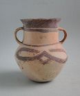 Chinese Neolithic Xindian Culture Painted Pottery Jar (c. 1200 BC)