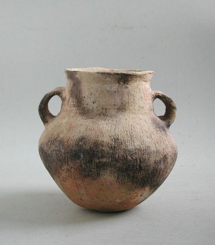 Rare Chinese Neolithic Xindian Culture Pottery Jar (c. 1200 BC)