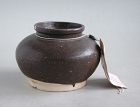 Chinese 19th Century Glazed Stoneware Shipwreck Jar