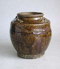 Chinese Song / Yuan Dynasty Glazed Stoneware Jar