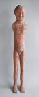 Tall Chinese Han Dynasty Painted Pottery "Stick" Figure with Oxford TL
