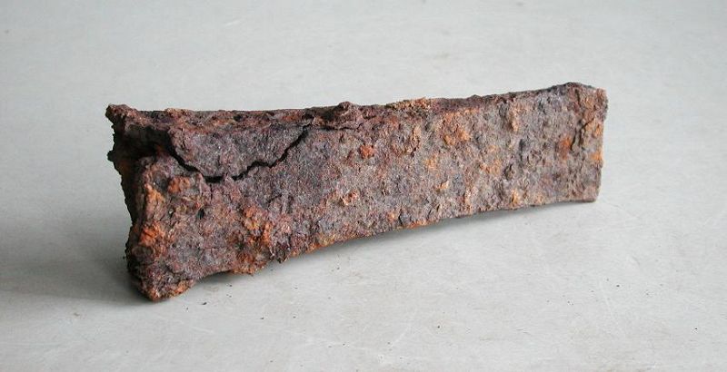 Rare Chinese Western Han Dynasty Iron Chisel / Axe Head (206 BC - AD 8