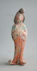 Chinese Tang Dynasty Painted Pottery Female Courtier (“Fat Lady”)