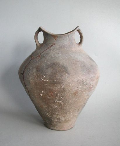 Large Chinese Neolithic Pottery Jar - Siwa Culture (c. 1350 BC)