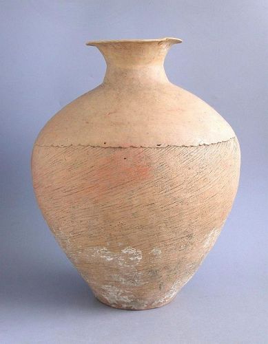 Large Chinese Neolithic Caiyuan Pottery Jar with Oxford TL Test