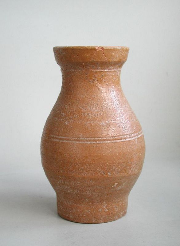 Chinese Han Dynasty Glazed Pottery Jar - For Repair (206 BC - AD 220)