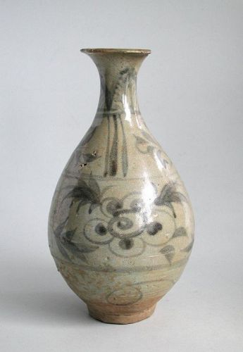 Rare Chinese Yuan Dynasty Early "Blue & White" Vase
