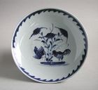 Fine Chinese Ming Dynasty Blue & White Tianqi Porcelain Dish - Rooster