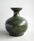 Fine Chinese Han Dynasty Glazed Pottery Hu Jar