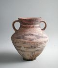 Fine & Rare Chinese Neolithic Xindian Culture Painted Pottery Jar