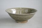 Chinese Song Dynasty Celadon Glazed Porcelain Tea Bowl