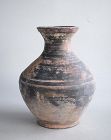 Chinese Warring States Decorated & Burnished Pottery Jar SALE