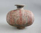 SPECIAL OFFER: Chinese Western Han Dynasty Painted Pottery Cocoon Jar