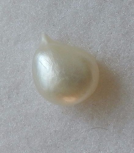 Beautiful 3.31ct Natural Blister Pearl GIA Tested