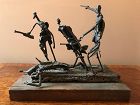 Franklin E. Wurster Soldered Metal Sculpture, "The Race"