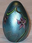 Orient & Flume Iridescent Blue Egg - 1979