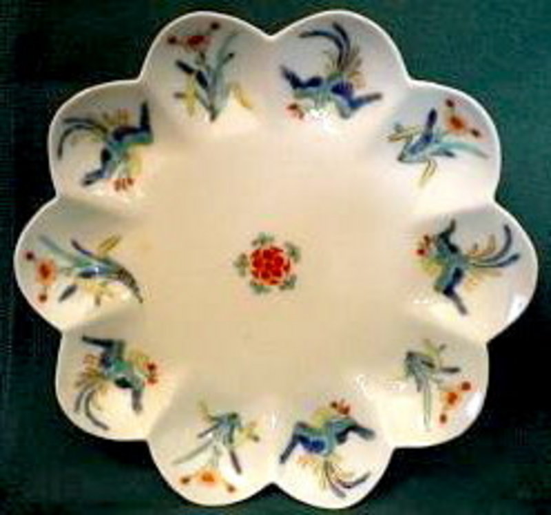 Kakiemon Porcelain Shallow Bowl