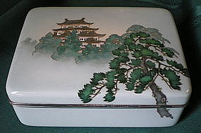 Signed Ando Jubei Japanese Cloisonne Box