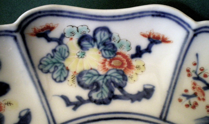 Kakiemon Floral Shallow Bowl