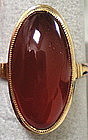 Victorian 18k Carnelian Ring