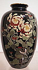 Japanese Cloisonne Vase - Chrysanthemums