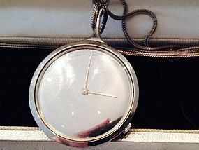 GEORG JENSEN - TORUN WATCH & CHAIN. Rare