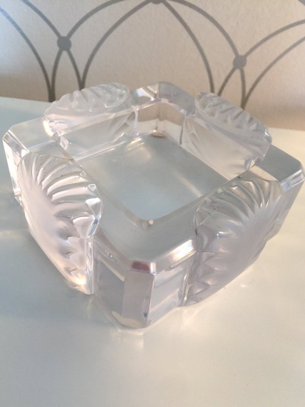 LALIQUE COURFU-B Ashtray France  c. 1944