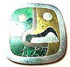 Prize Winning LOS CASTILLO Sterling Pin - Mexico-c.1947