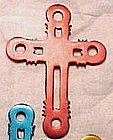 ANODIZED ALUMINUM CROSSES - GERMANY - 1970'S