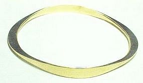 RONALD PEARSON 14K Bangle - Modernist