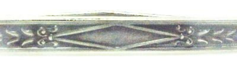UNGER BROTHERS Sterling Bar Pin - c.1900
