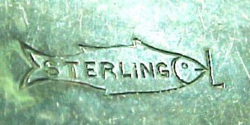 BEST Sterling CHERUB Pin by FISHEL NESSLER CO.-c.1886