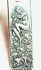 UNGER BROTHERS Art Nouveau Figural Sterling Sheath-1905