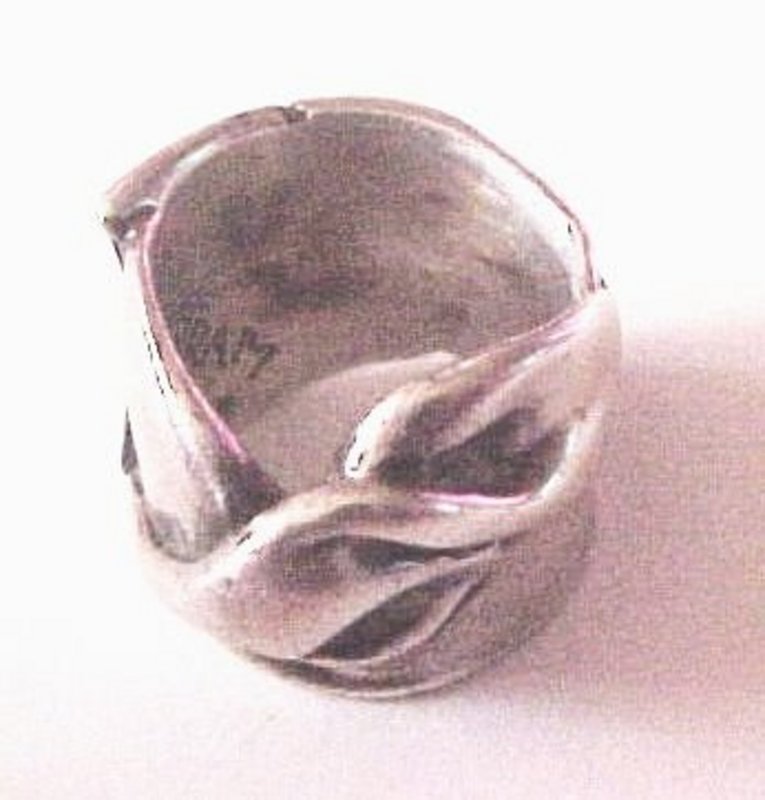 KARRAM Sterling Modernist Ring