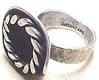 JO CATANZARO Sterling Ring - Modernist