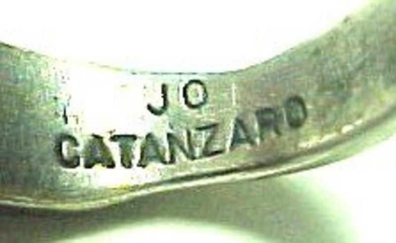 JO CATANZARO Sterling Ring - Modernist