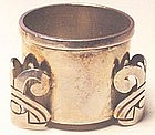 VICTORIA Sterling Toothpick Holder-Mexico-c.1945