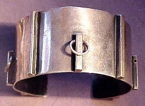 STERLING CUFF  by ROSENE GLEICK - MODERNIST