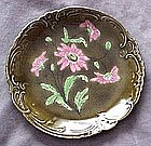 MAJOLICA  CANDY DISH - GERMANY - SIGNED