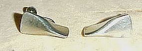 GEORG JENSEN Sterl. Screwback Earrings #116B-Denmark