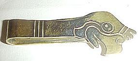 WILLIAM SPRATLING Sterling Tie Bar/Money Clip-c.1938