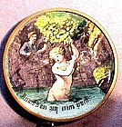 2-SIDED EROTICA PENDANT-GERMANY-ART NOUVEAU